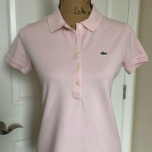 Lacoste Light Pink Polo Shirt